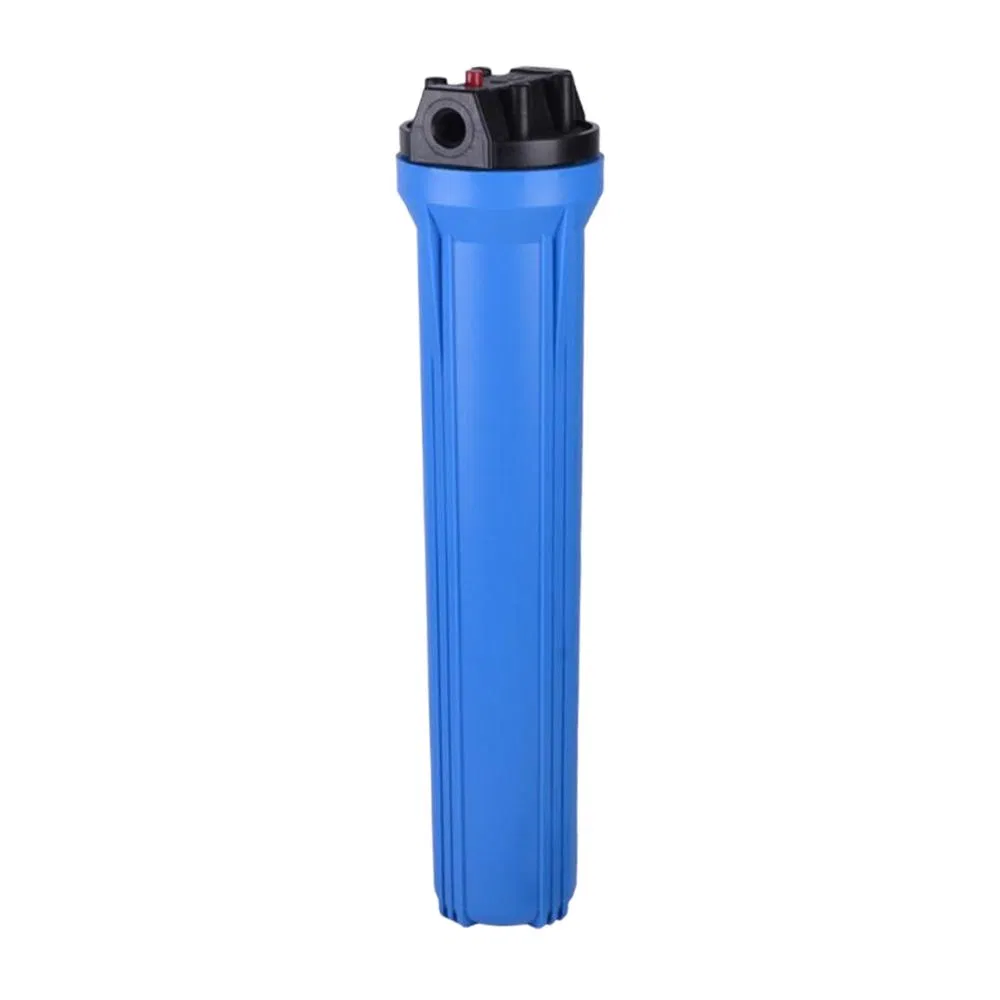 20"X 4.5" Grande Habitação com Sistema de Filtração de Água para a Casa Inteira 1" Portas de Latão de Entrada e Saída Botão de Alívio de Pressão