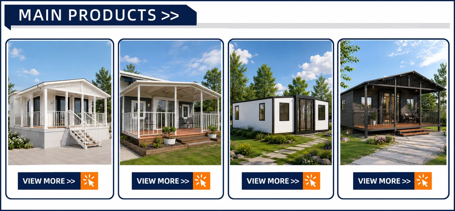 Casa Modular Prefabricada Expandível, Casa Contêiner Isolada e Portátil para Residência Permanente