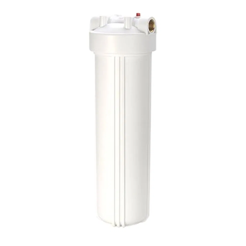 20"X 4.5" Grande Habitação com Sistema de Filtração de Água para a Casa Inteira 1" Portas de Latão de Entrada e Saída Botão de Alívio de Pressão