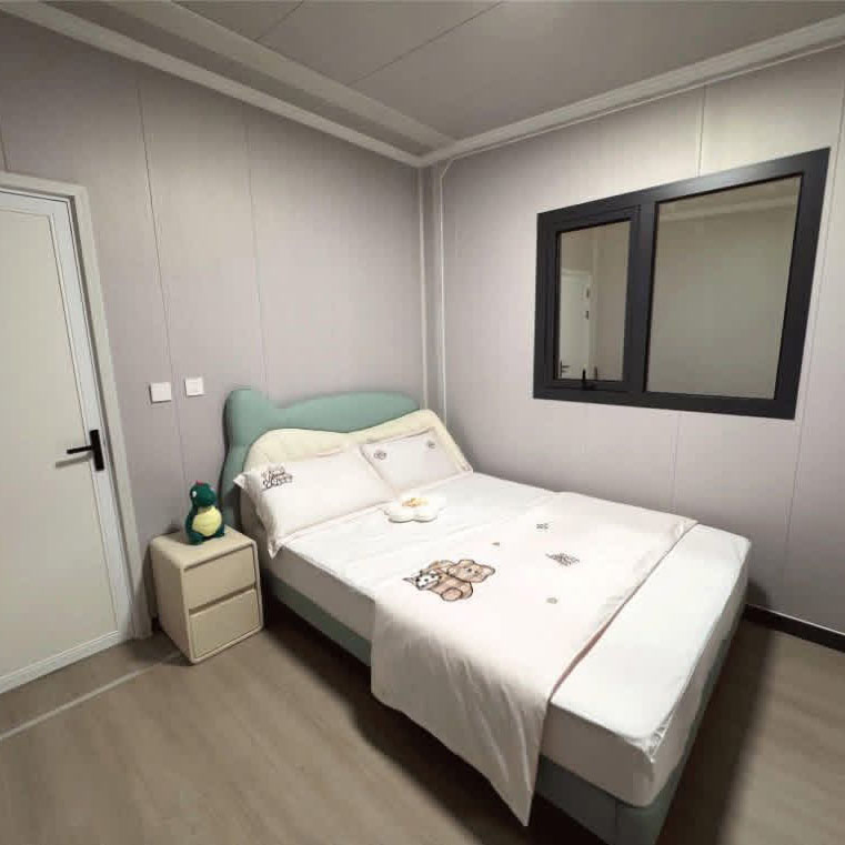 Extensão de Vila Prefabricada Estilo Residencial Casa Cápsula Personalizada Containerizada