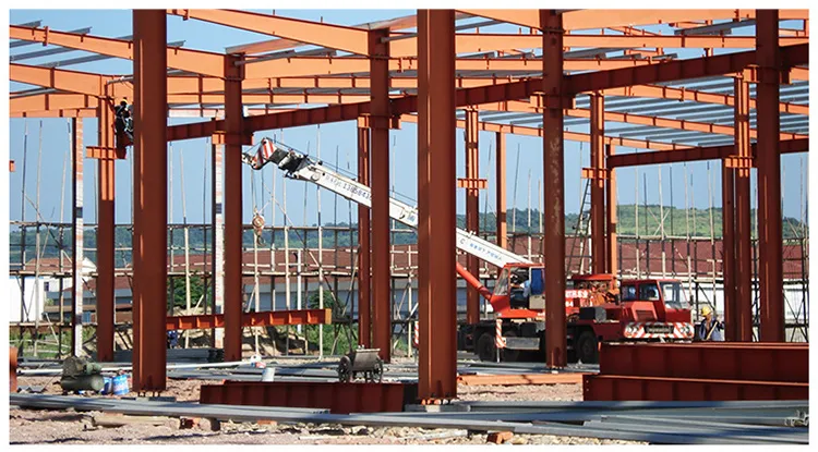 Projeto de Construção em Aço para Edifícios Comerciais Prefabricados Versáteis