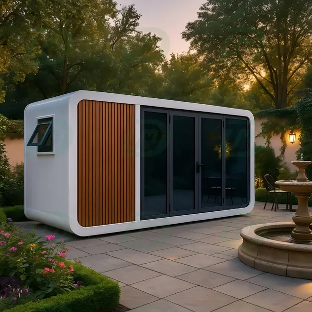 Aparência Suave Luxo Moderno Cabana Prefabricada Maçã Pódio de Dormir