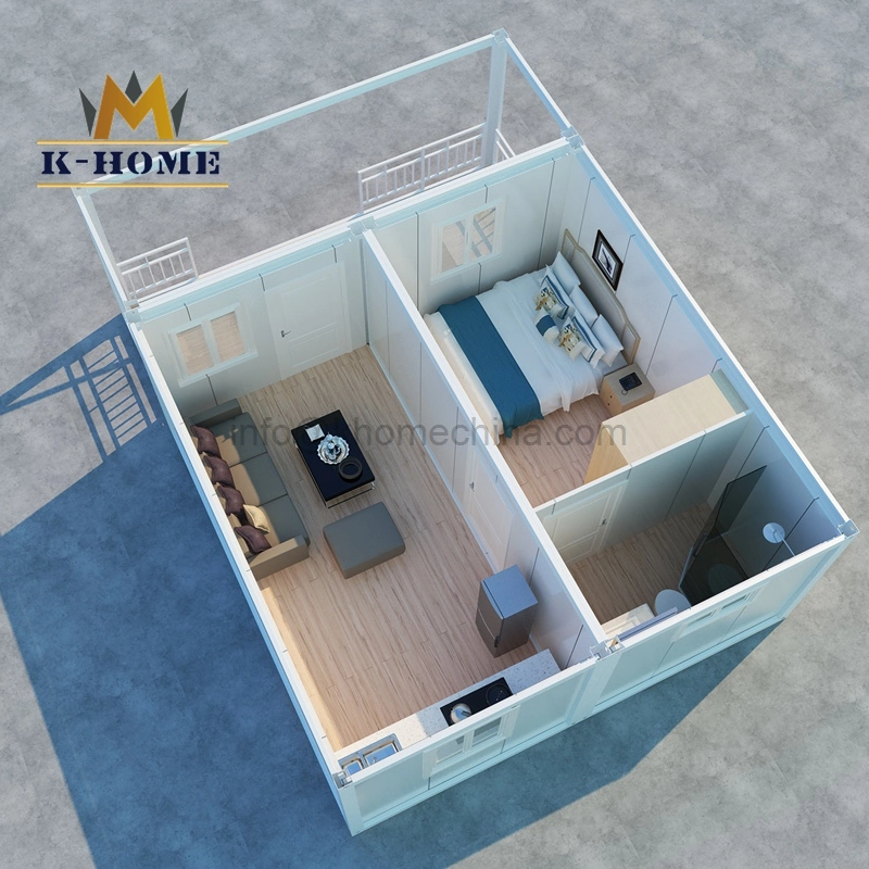 Casa Container Prefabricada 20 Construção de Van