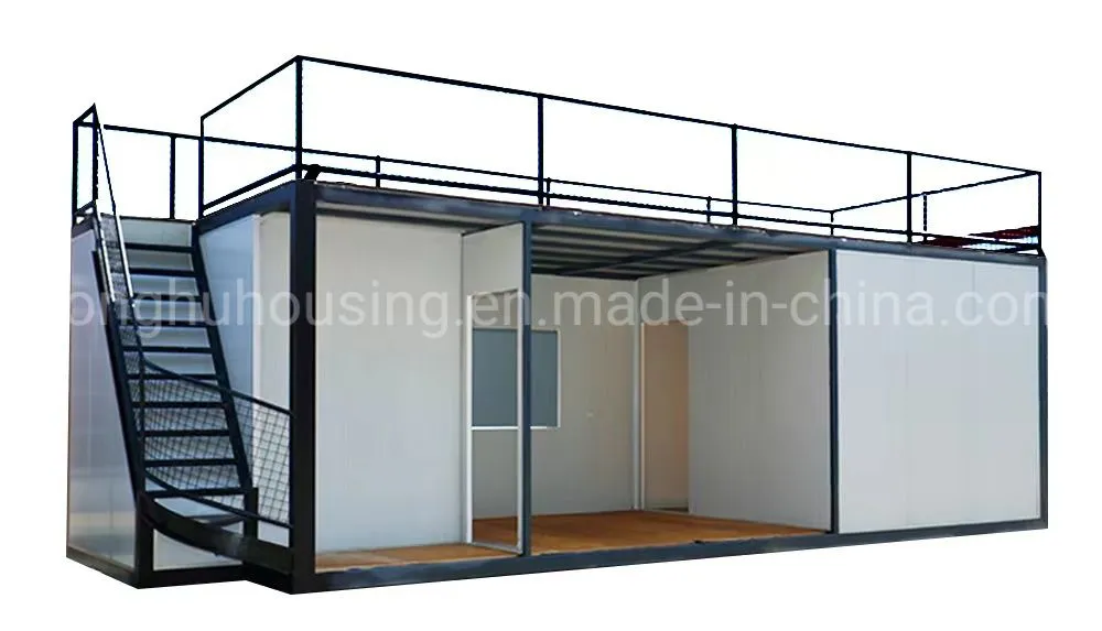 20FT Casa Contêiner de Extensão Residencial Modular de Alto Padrão Prefabricada