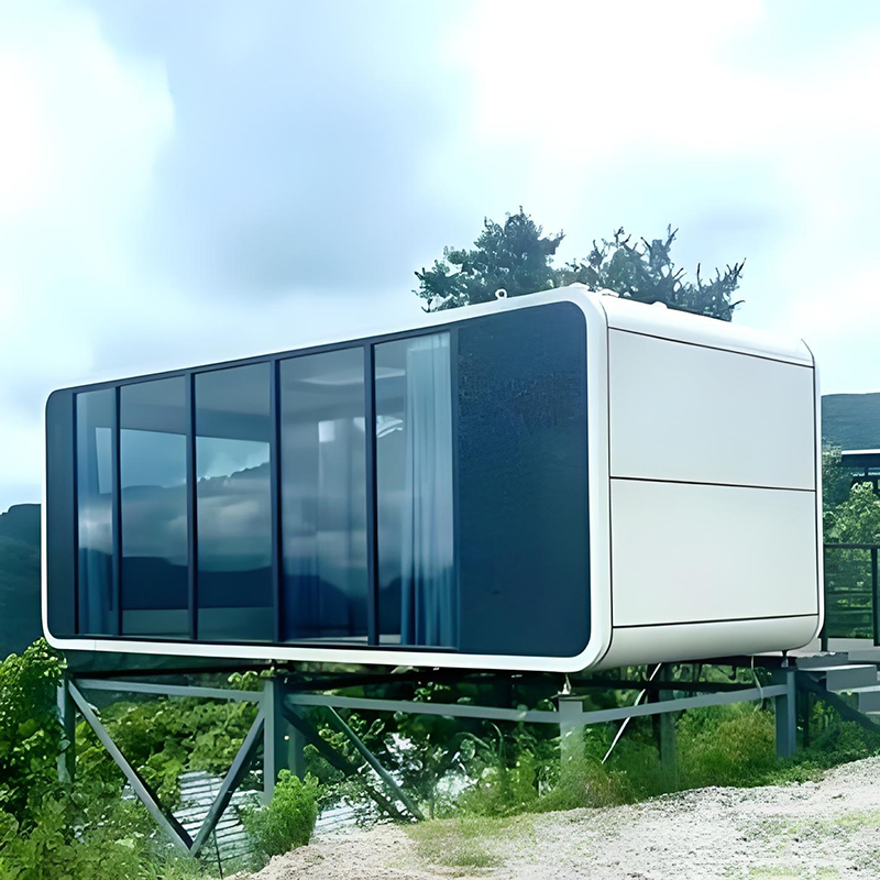 Personalizar Design Móvel Container Luxuoso Prefabricado Modular Container Modular Prefabricado Barato Casa Prefabricada Luxuosa com Dimensões Expansíveis