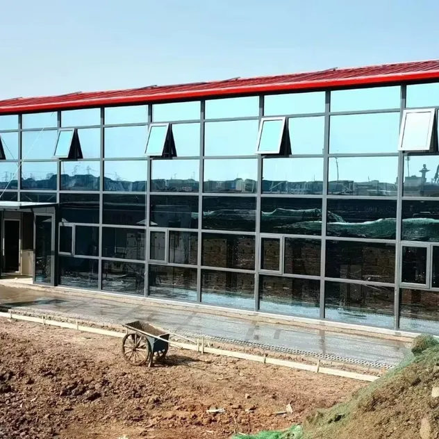 Materiais de Construção Ecológicos Painel Sanduíche Sustentável e Verde Casa Prefabricada para o Meio Ambiente