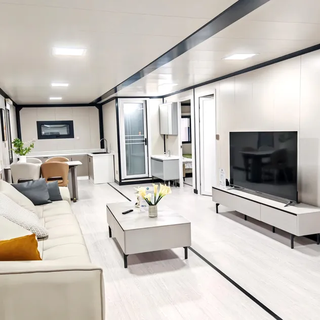 Casa Contêiner Luxuosa Prefabricada Expandível Sustentável e Segura para Escritório