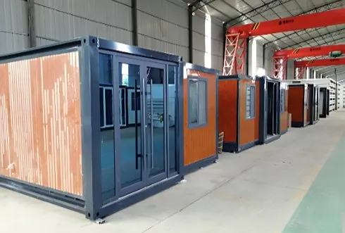 20FT 40FT Casa Modular Casa Prefabricada Vida Inteligente com Materiais Verdes Casa Sustentável Prefab com Materiais Ecológicos Casa Prefabricada Casa Contêiner