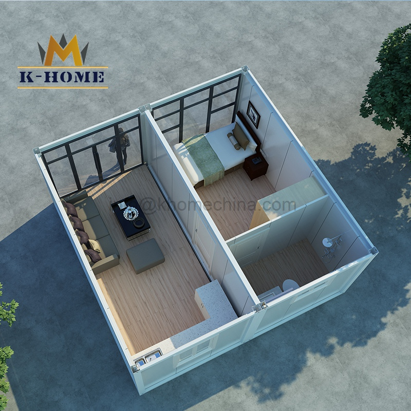 Casa Container Prefabricada 20 Construção de Van