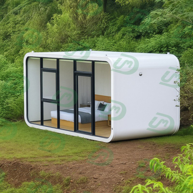 Aparência Suave Luxo Moderno Cabana Prefabricada Maçã Pódio de Dormir