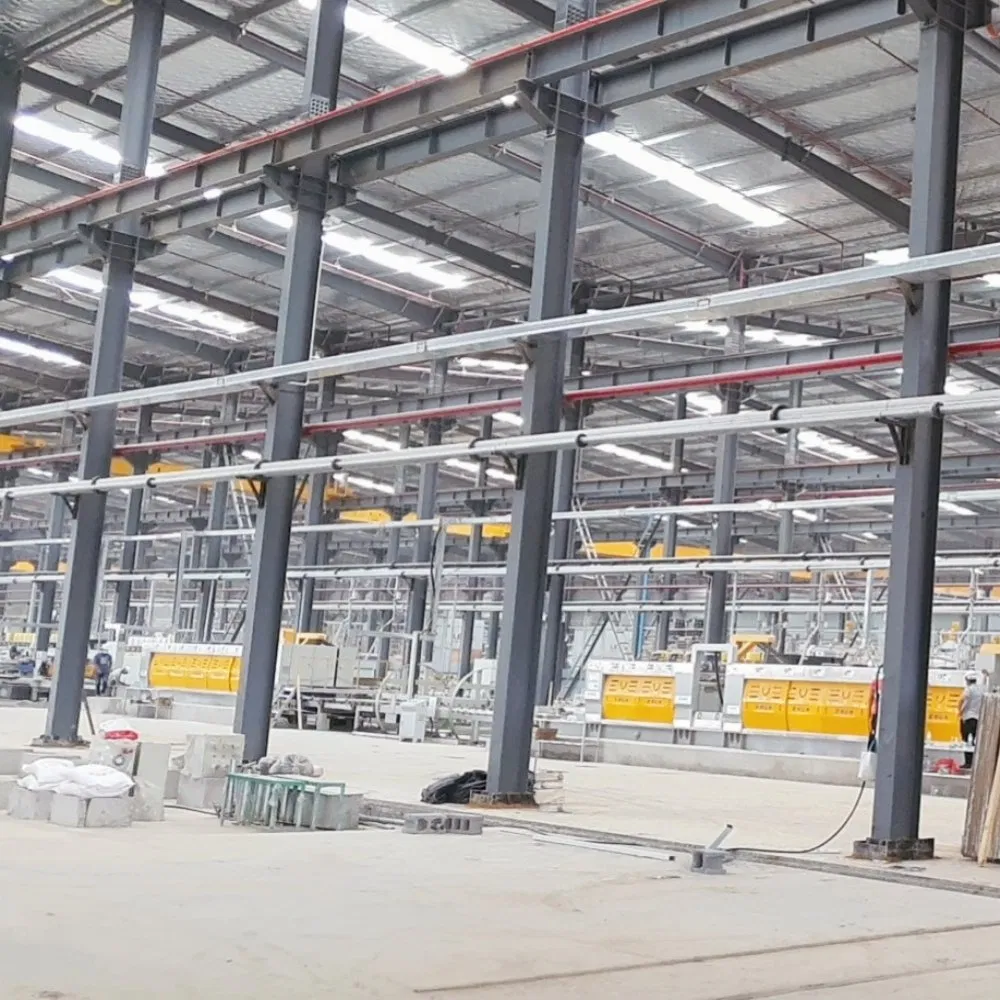 Planta de Processamento de Alimentos em Estrutura de Aço Edifício de Escritório e Armazém em Estrutura de Aço Prefabricada