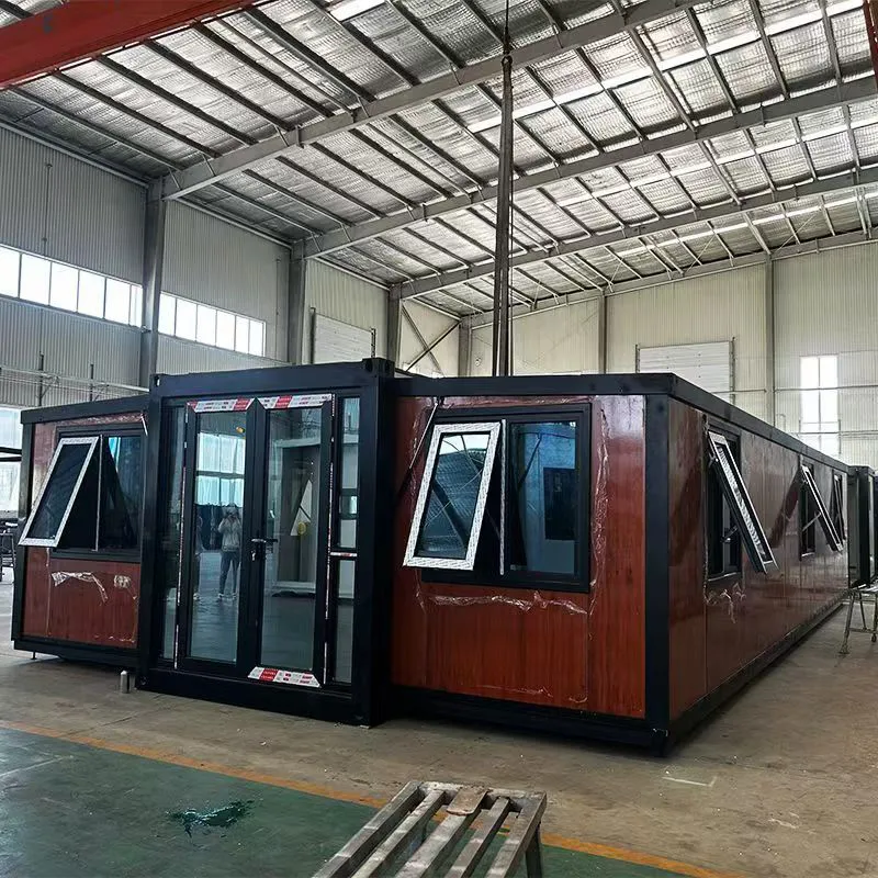 Casa Modular Expandável Prefabricada 20FT 40FT Pronta para Morar com Quarto Banheiro Cozinha