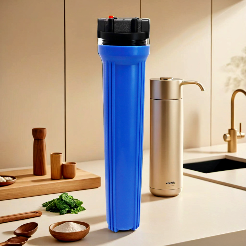 Sistema de Habitação de Filtro de Casa Inteira Premium Clear 20 Polegada