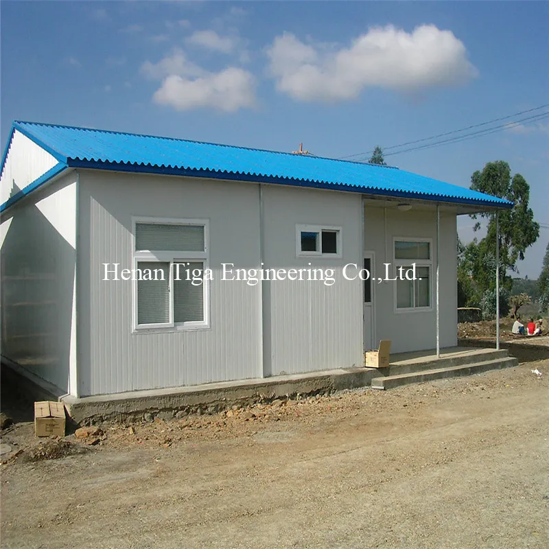Casa Modular Móvel Sustentável de Aço Prefabricado de Baixo Custo