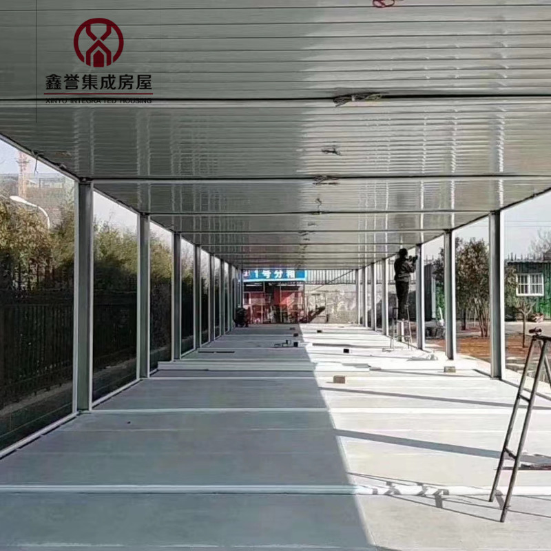 Pré-fabricado para construção rápida, redução de custos de mão de obra no local, casa eficiente, bangalô modular
