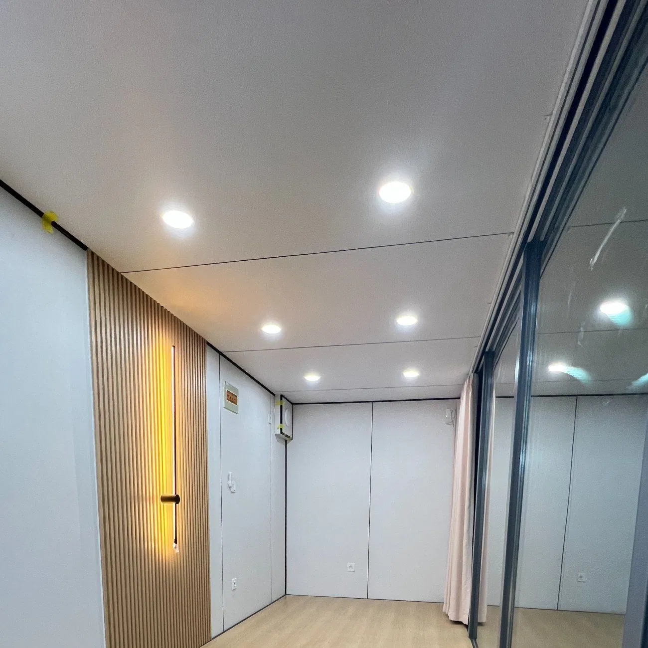 Cabana Móvel de Maçã Prefabricada Casa Modular Pequena Escritório Moderno Cabana de Maçã