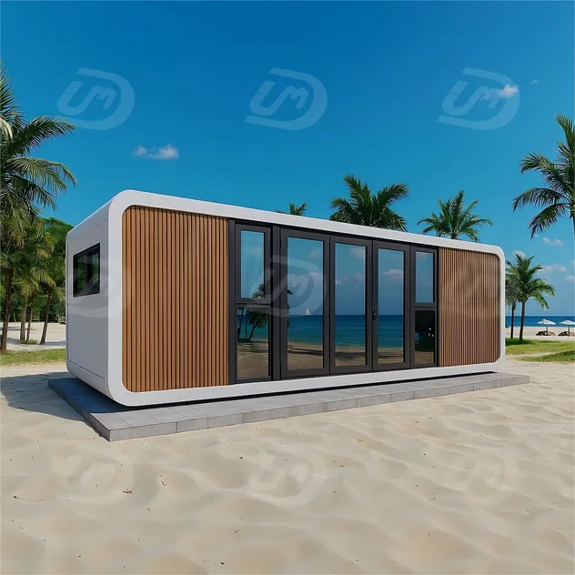 Aparência Suave Luxo Moderno Cabana Prefabricada Maçã Pódio de Dormir