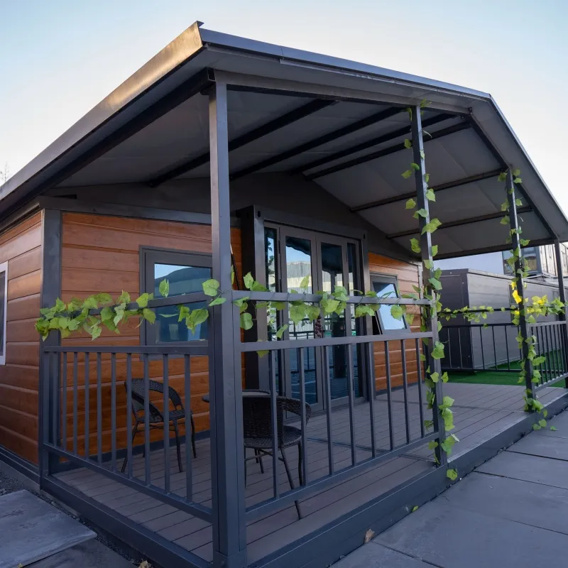 Casa Contêiner Luxuosa Prefabricada Expandível Sustentável e Segura para Escritório