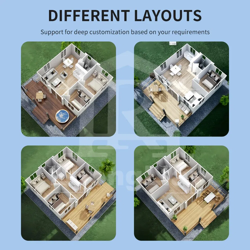Casas Prefabricadas Casa Contêiner Expandável para Comunidades Sustentáveis Modernas