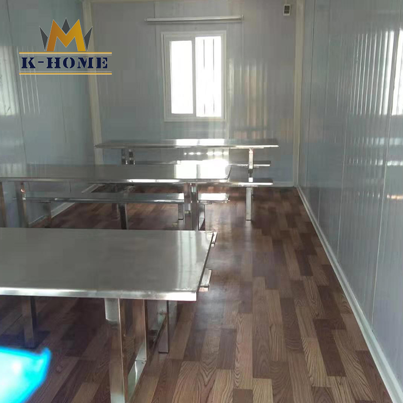 Construção de Casa em Contêiner de Aço Pré-fabricado
