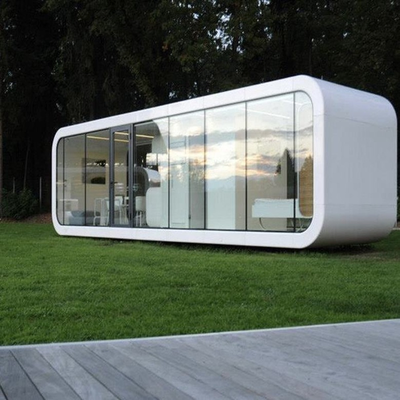 Cabana Apple Prefabricada Hotel Moderno Quarto Residencial com Casa Inteligente
