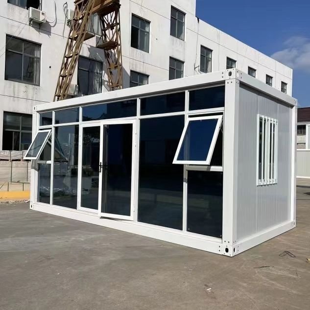 Vila de Painel Sandwich Modular Prefabricado Dxh Casa Contêiner de Escritório Desmontável Pronta para Morar Hotel Quarto Armazém Casa de Armazenamento