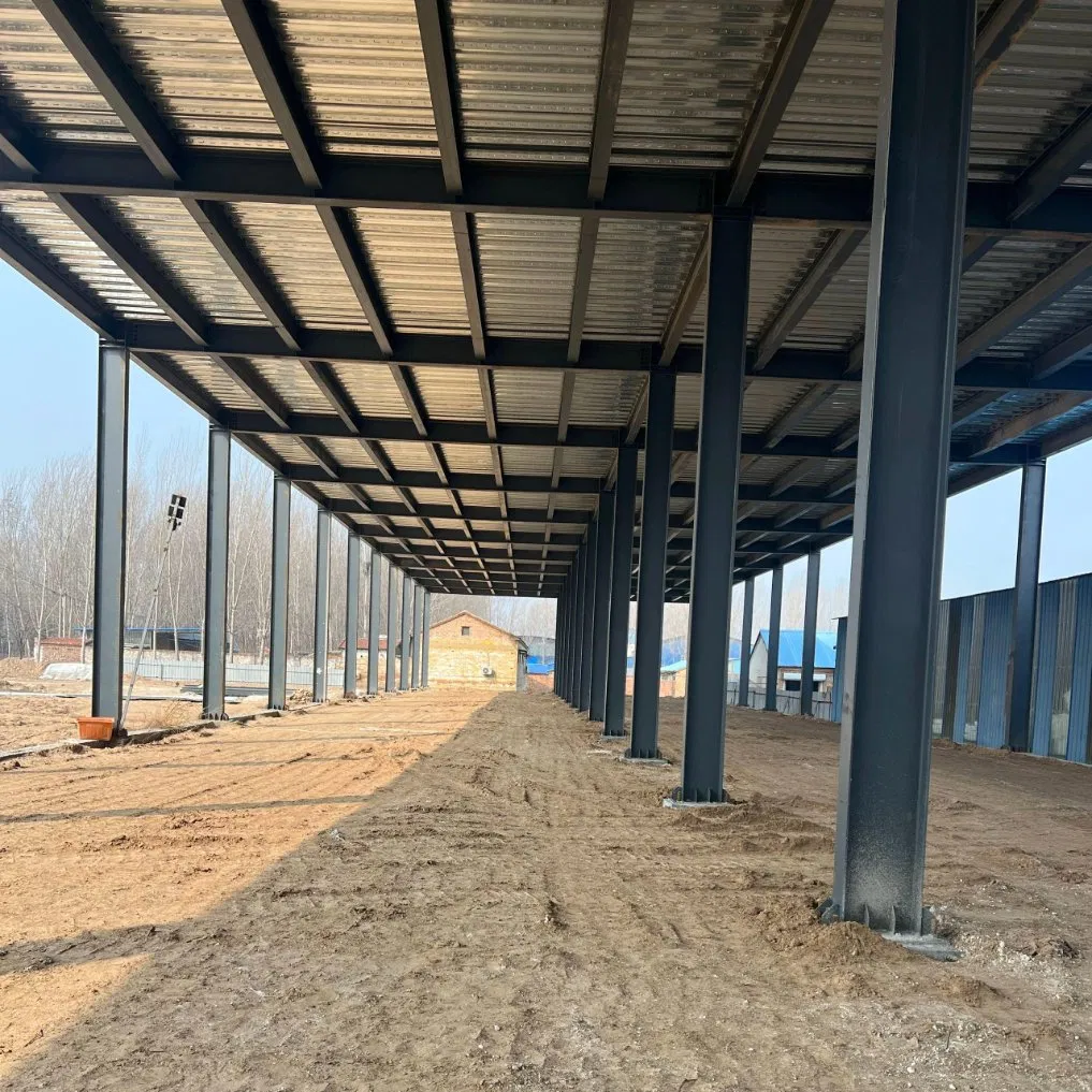 Soluções Modernas de Edifícios Comerciais de Aço Prefabricados de Múltiplos Andares para Compradores Globais