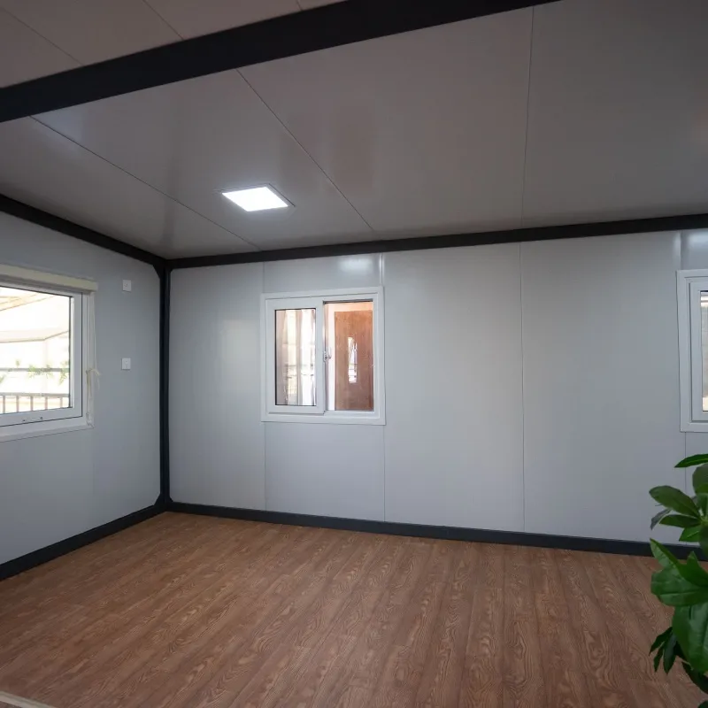 Casa Prefabricada Expandável Reutilizável de Baixo Custo para Pousada de Férias