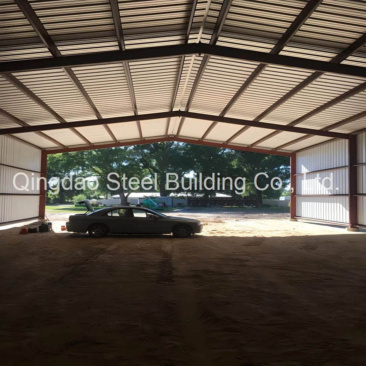 Estrutura de Aço Industrial por Atacado da China Edifício de Oficina Prefabricada Estrutura Metálica de Aço Armazém Comercial