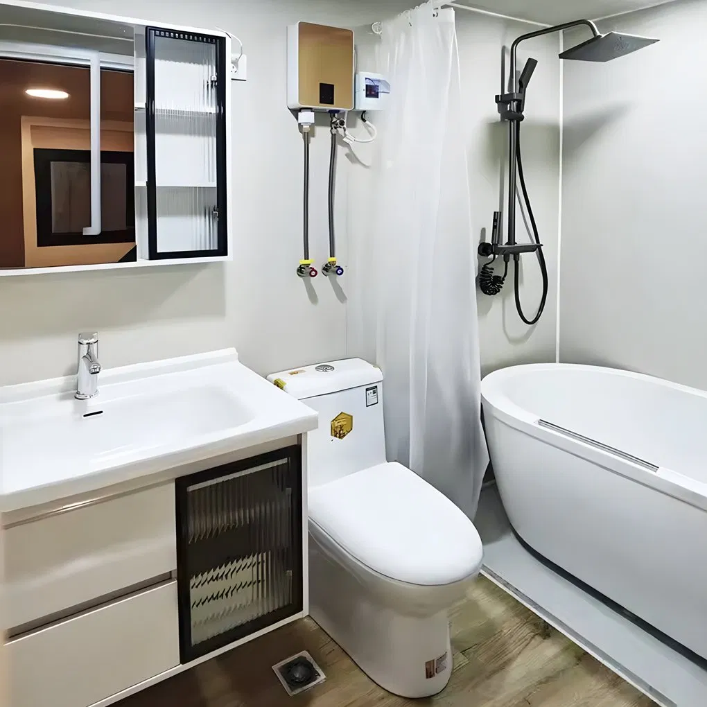 Casas Contêineres Prefabricadas Modulares Casas Contêineres Expansíveis Cabins de Contêiner para Acampamento