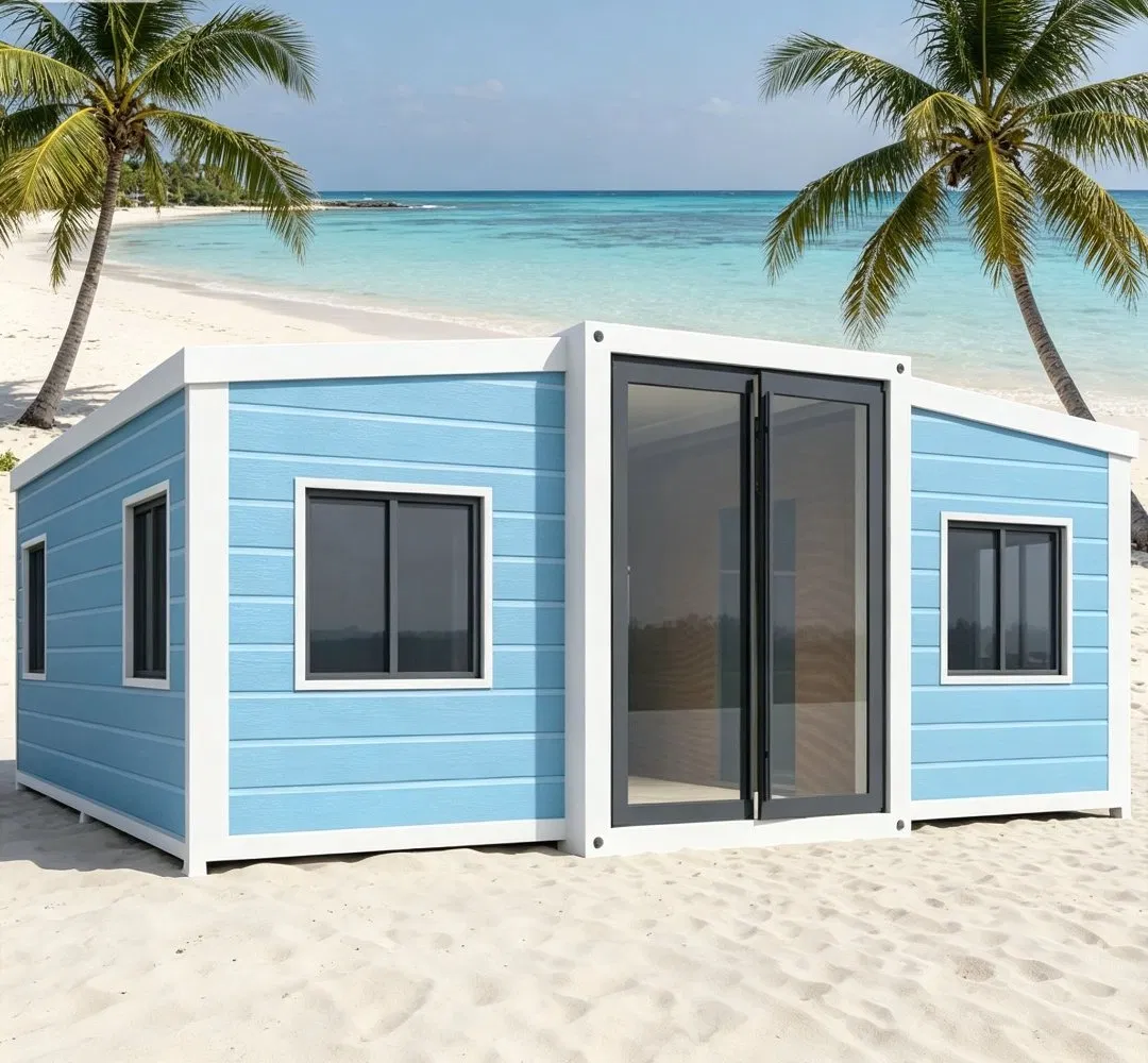 Pronto para Viver Luxo 10FT 20FT 40FT Casa Prefabricada Casa Pequena Dobrável