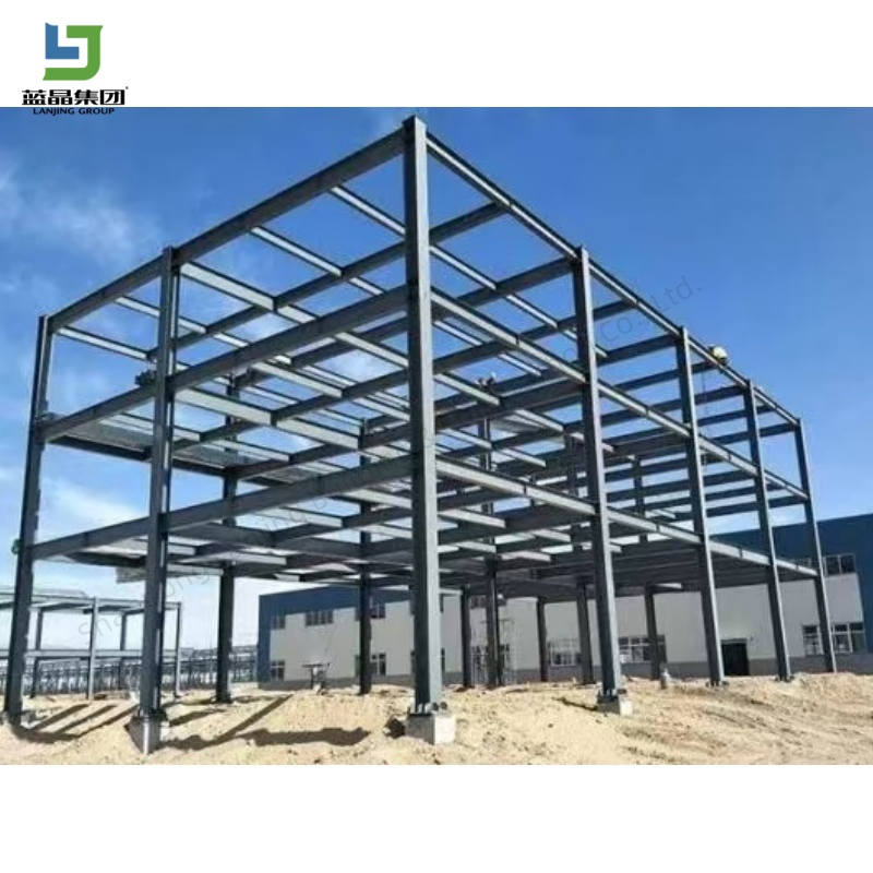 Venda por atacado de armazém de estrutura de aço pré-fabricada, oficina, construção de casa, edifício de escritório, edifício comercial