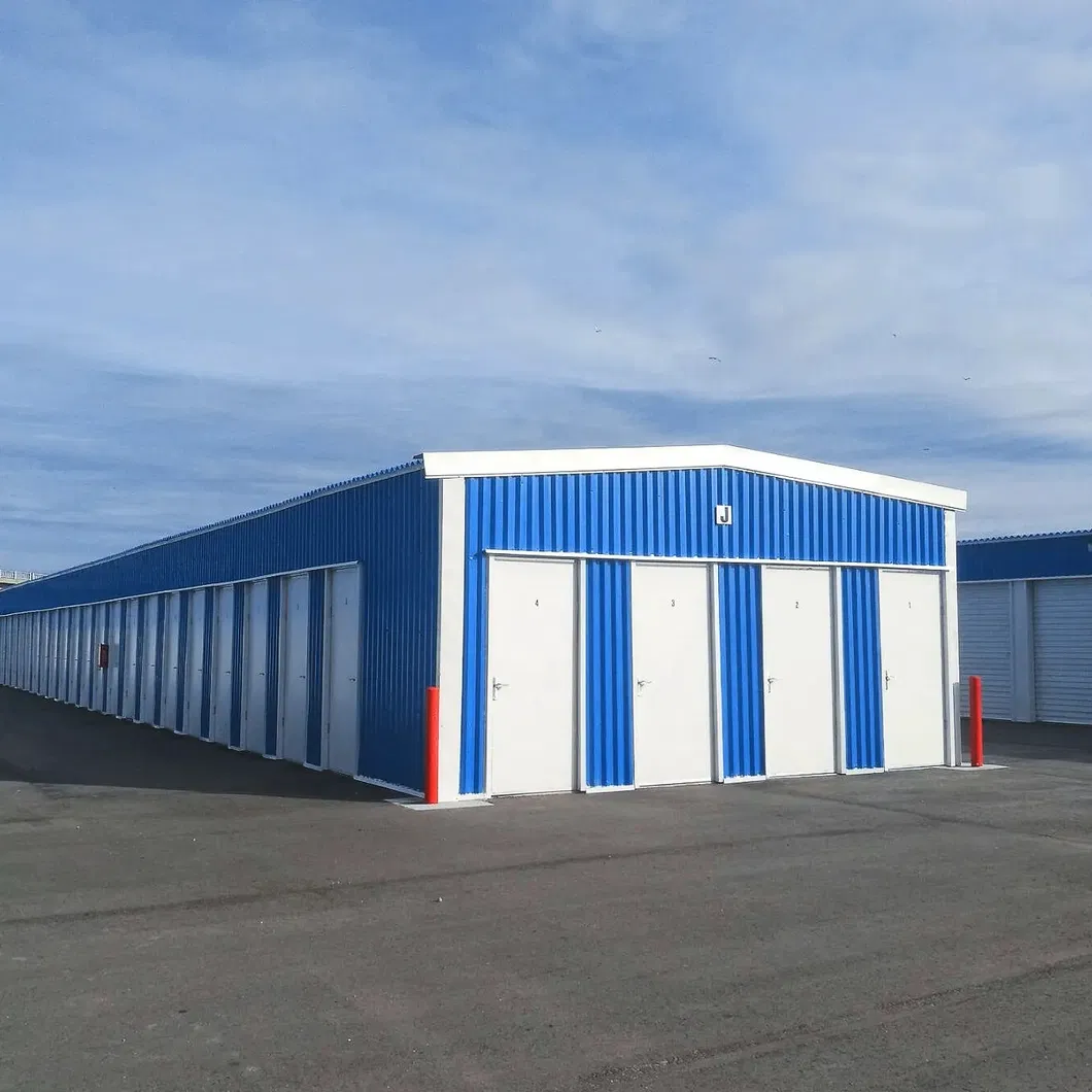 Edifícios Comerciais Prefabricados com Estrutura de Aço Armazém