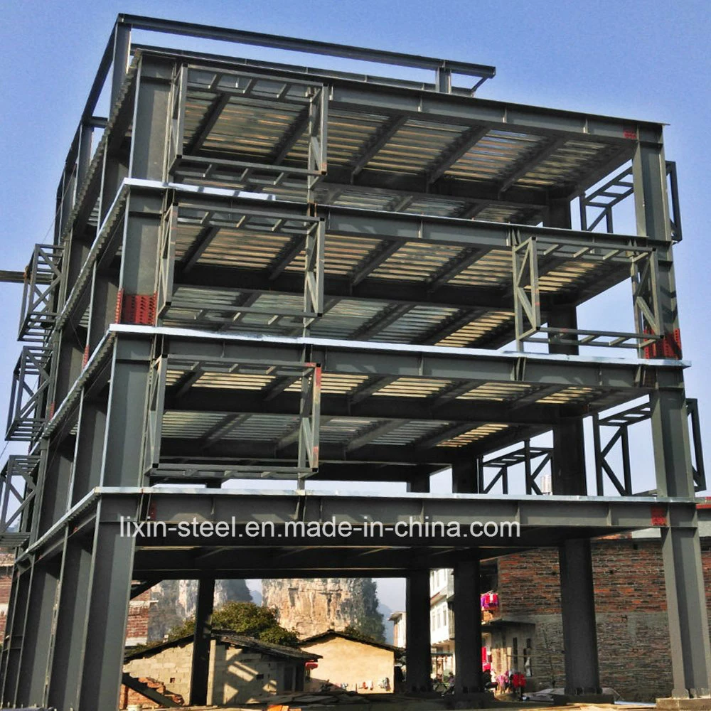 Venda Quente Apartamento de Estrutura de Aço de Pequeno Tamanho Edifício Residencial Prefabricado