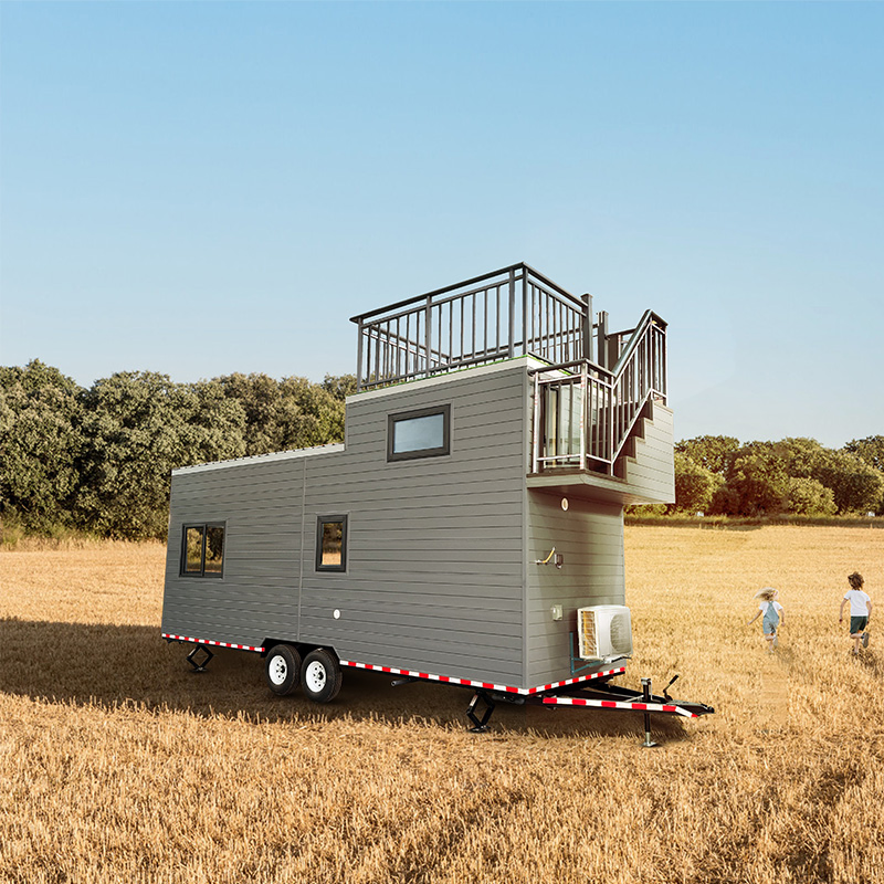 Casa pré-fabricada à venda, casa modular, tiny house sobre rodas com trailer em Orlando