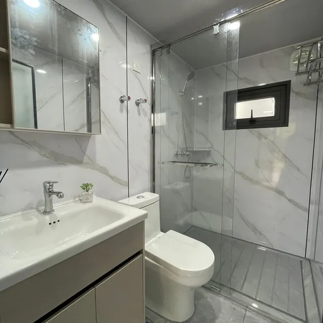 Casa Modular Prefabricada Expandável Dobrável de Aço Personalizada 20/30/40FT Pronta para Viver com 1 Banheiro 2 Quartos 1 Cozinha como Vila Residencial