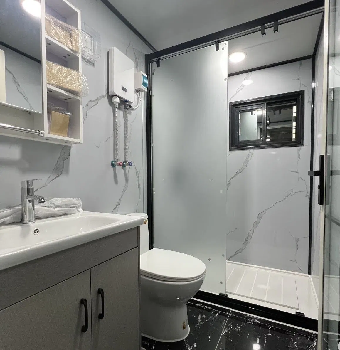 Acomodação de Resort Móvel Prefabricado Expandível Casa Container Tiny Home