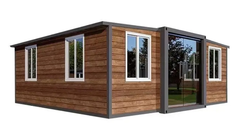 Casas Prefabricadas de Estilo Premium, Bilateralmente Expansíveis, com Layout Multifuncional para Residência
