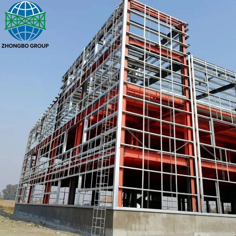 Construção de Oficina de Metal com Estrutura de Aço Prefabricada, Armazém, Edifício Residencial, Escritório Industrial, Edifício de Armazenamento
