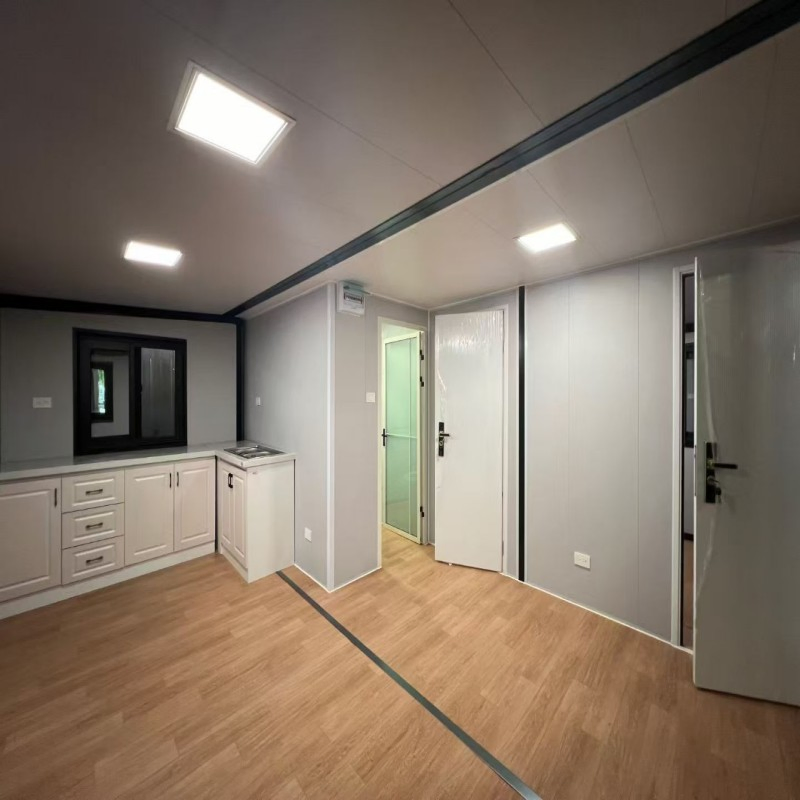 Casas pré-fabricadas de aço de alta resistência, eficientes em energia, com isolamento, certificadas pela ISO