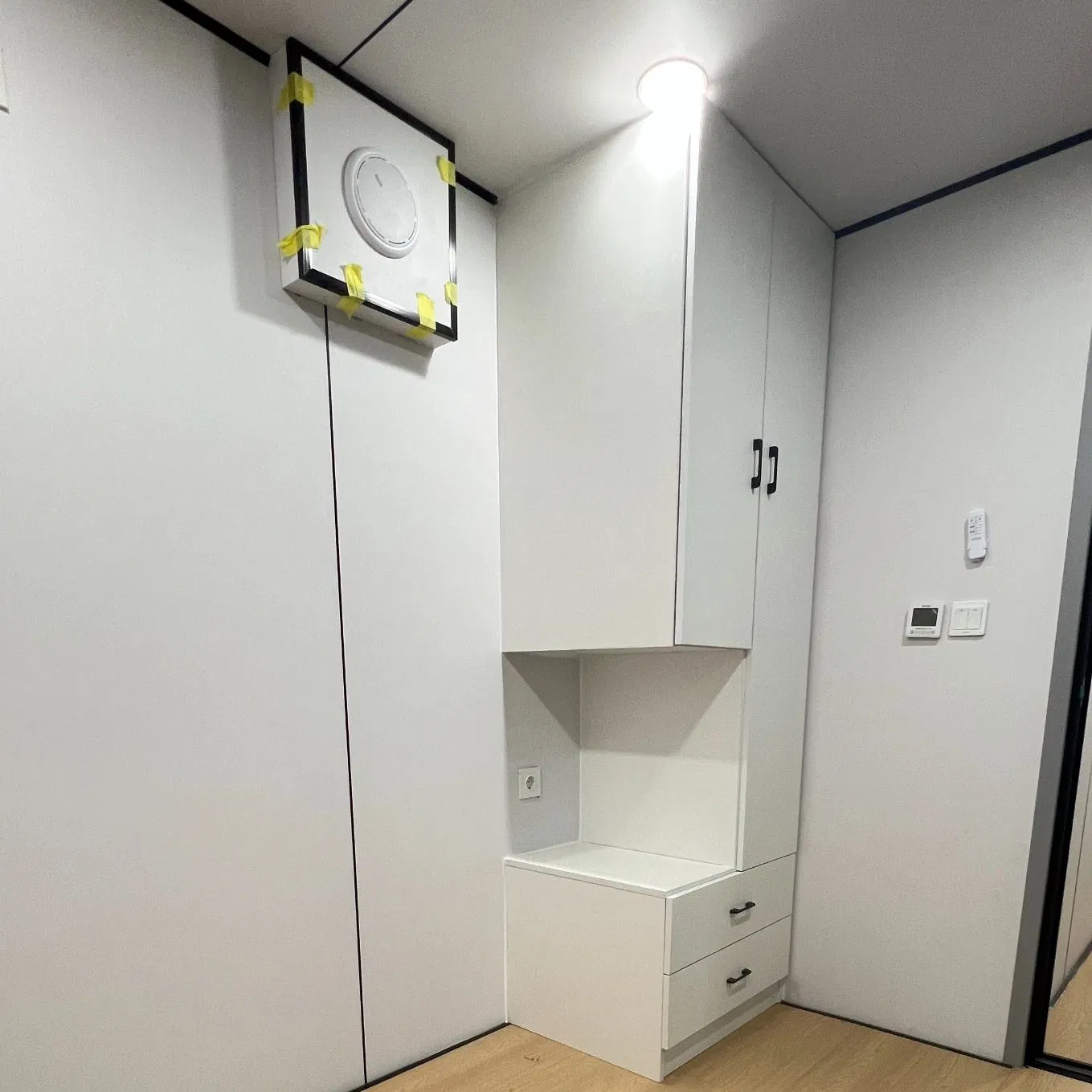 Cabana Móvel de Maçã Prefabricada Casa Modular Pequena Escritório Moderno Cabana de Maçã