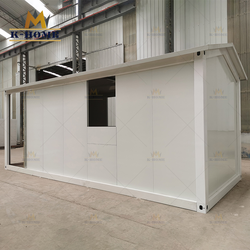 Edifícios modulares temporários modernos em contêineres