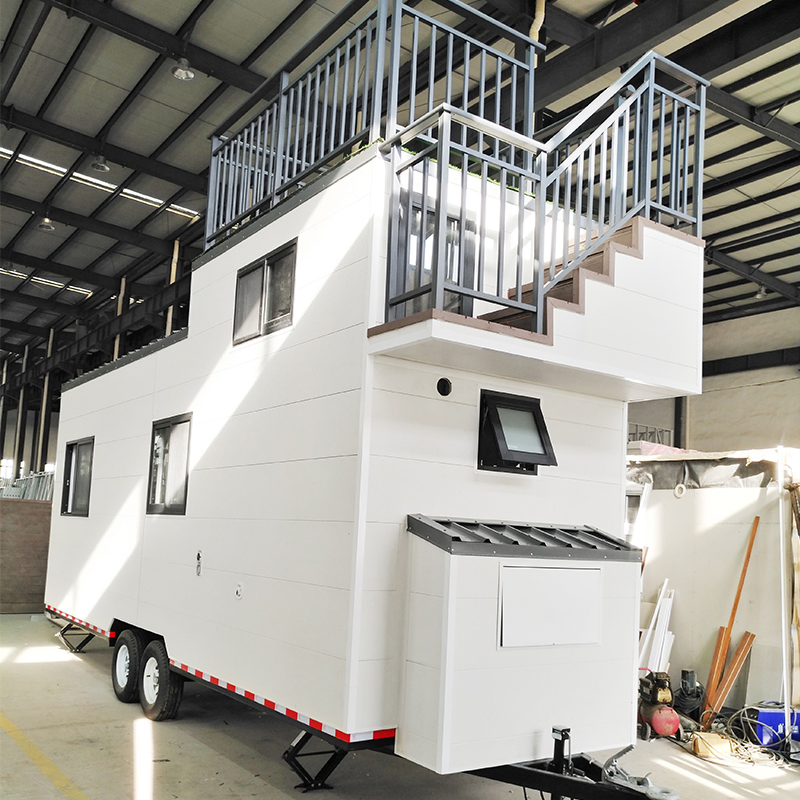 Casa pré-fabricada à venda, casa modular, tiny house sobre rodas com trailer em Orlando