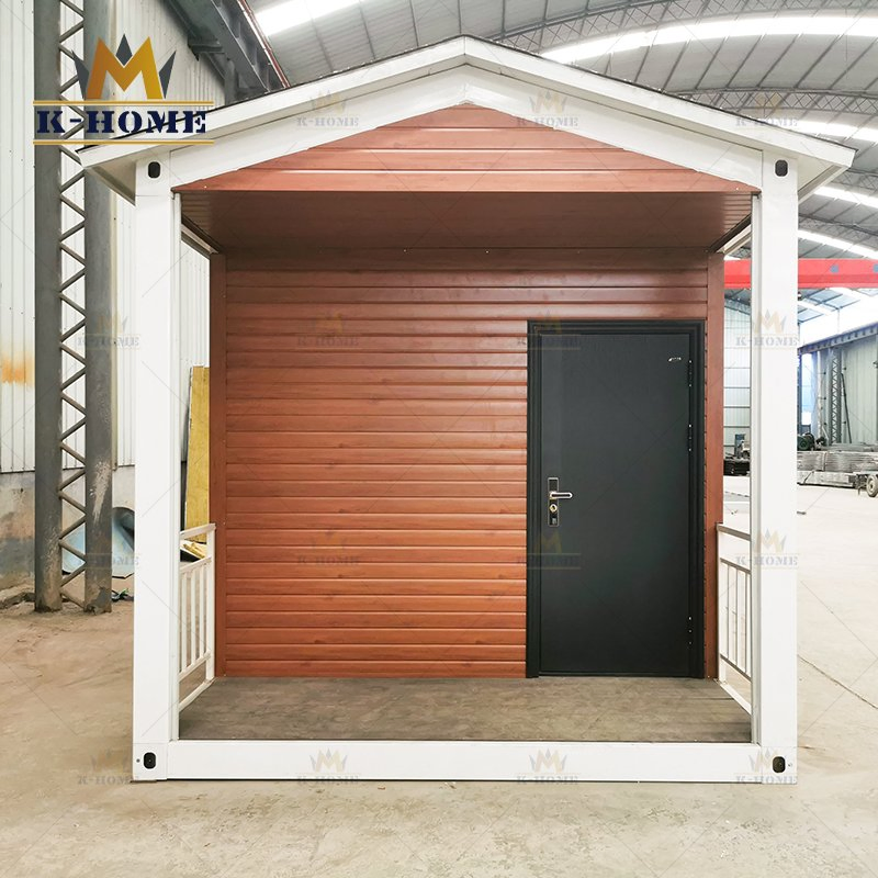 Edifícios modulares temporários modernos em contêineres