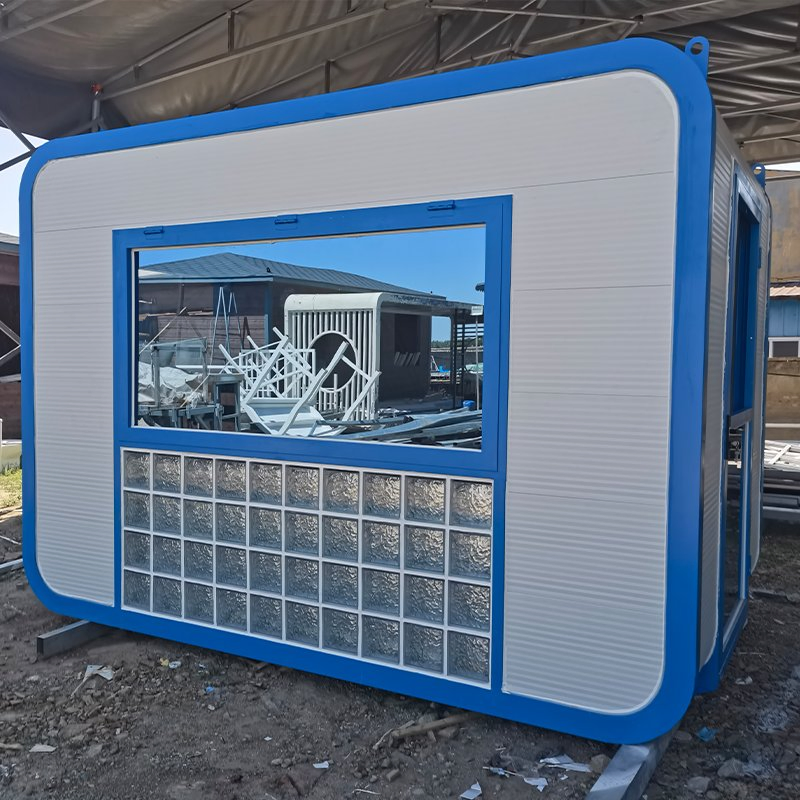 Cabana de Maçã Completa Móvel Prefabricada 5.8m Comprimento Equipamento