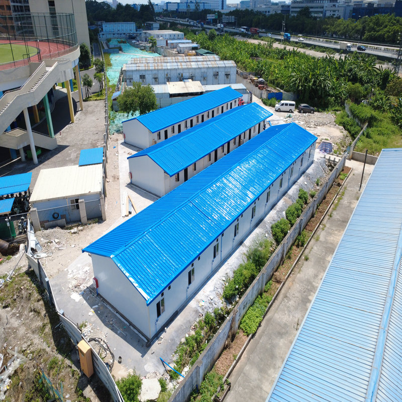 Casa Prefabricada Antissísmica Eficiente em Energia para Acampamento Comercial