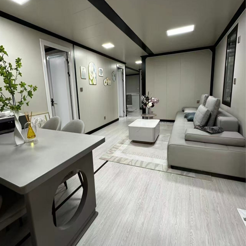 Casa Modula Prefabricada Móvel Expandável de Luxo em Contêiner Portátil Moderno