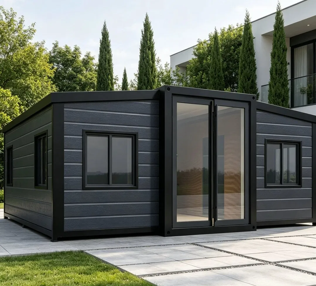 Pronto para Viver Luxo 10FT 20FT 40FT Casa Prefabricada Casa Pequena Dobrável