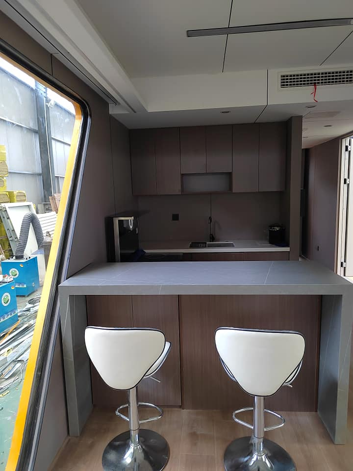 Cabana Luxuosa Prefabricada em Estrutura de Aço