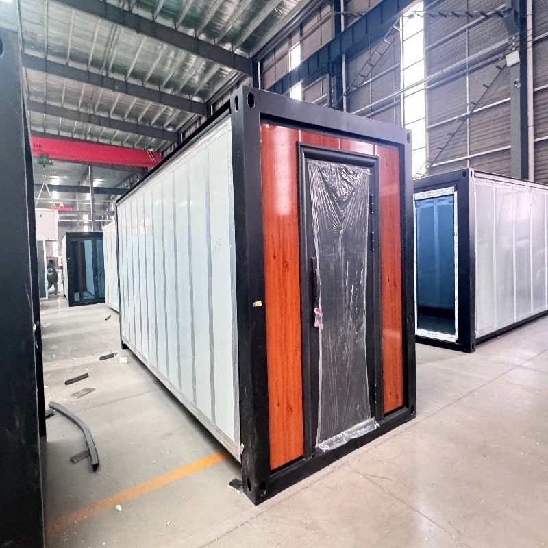 Estilos de Contêineres Extensíveis para Unidades Residenciais de Pequeno Tamanho; Casas Portáteis; Luxuosas Casas Pré-fabricadas de Caixa Dobrável de Duas Asas